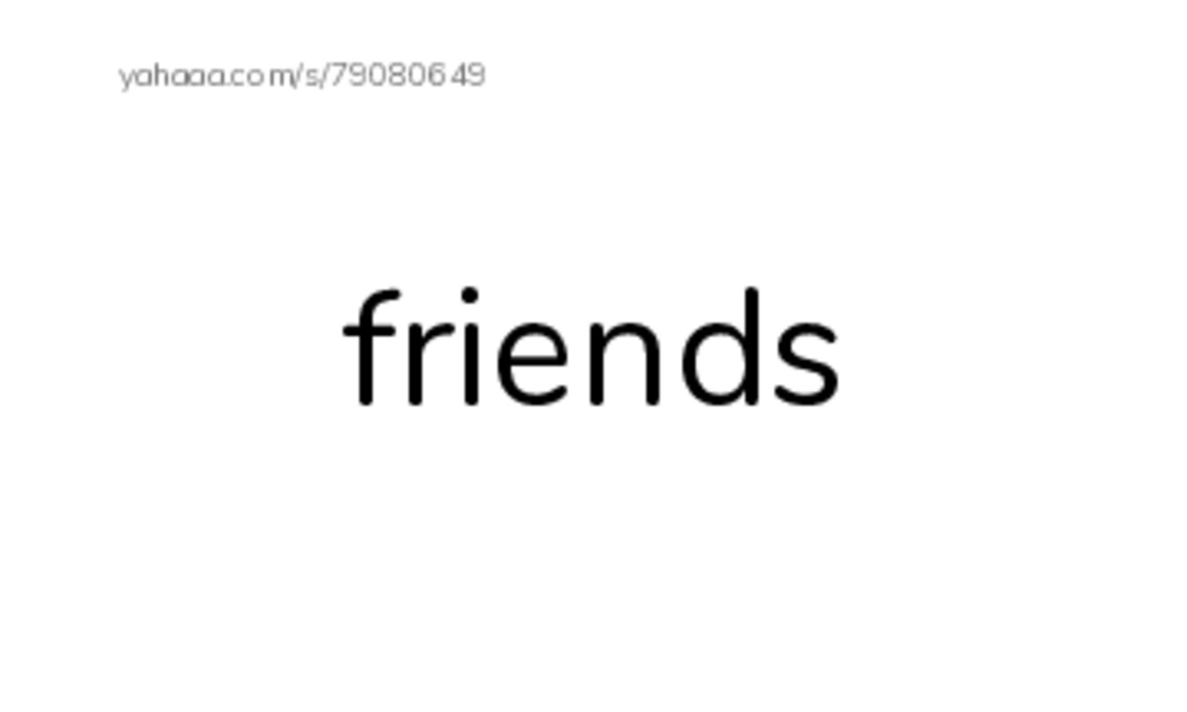 Words in F PDF index cards word only