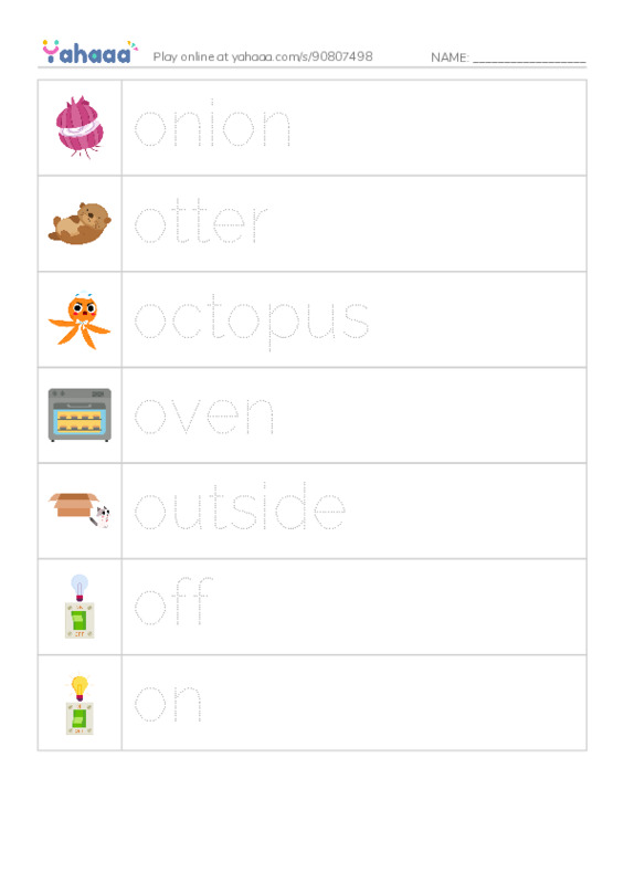 Words in O PDF one column image words