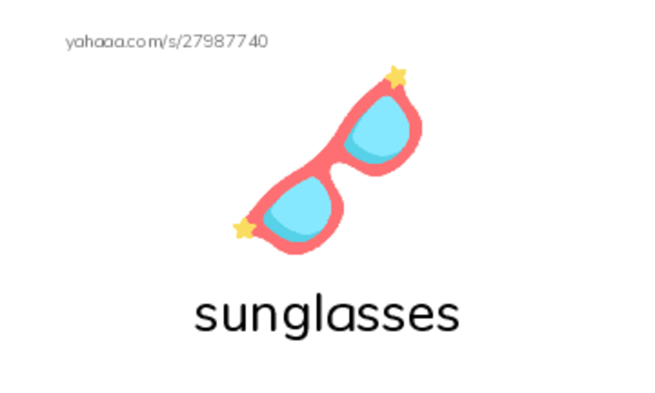 Fashion Accessories PDF index cards with images