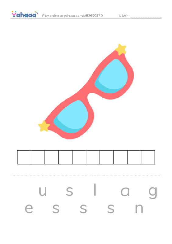 Fashion Accessories PDF word puzzles worksheet