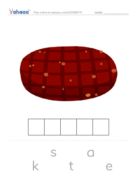 Having a Meal PDF word puzzles worksheet