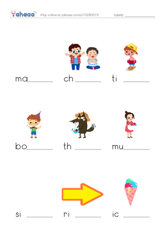New Concept English Lesson 19-20 PDF worksheet to fill in words gaps