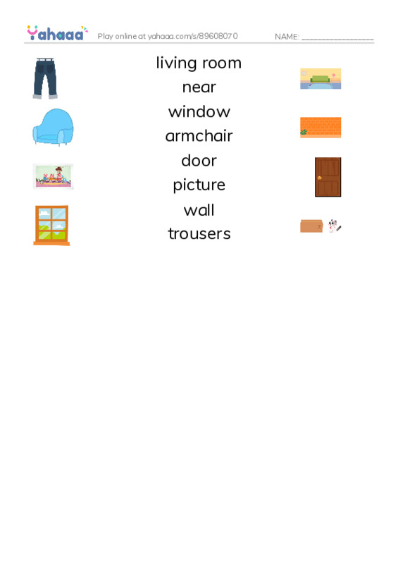 New Concept English Lesson 27-28 PDF three columns match words