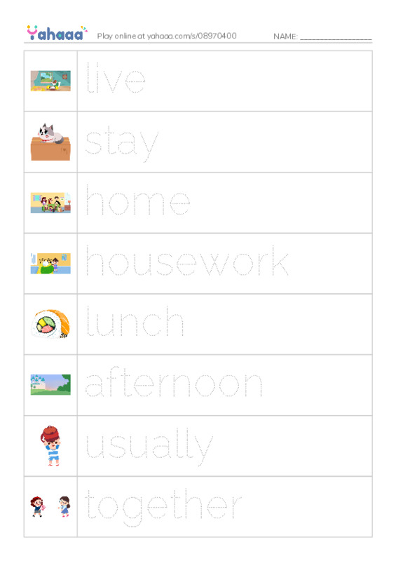 New Concept English Lesson 55-56 PDF one column image words