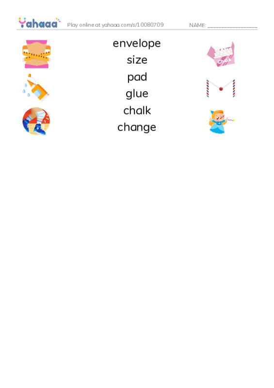 New Concept English Lesson 59-60 PDF three columns match words