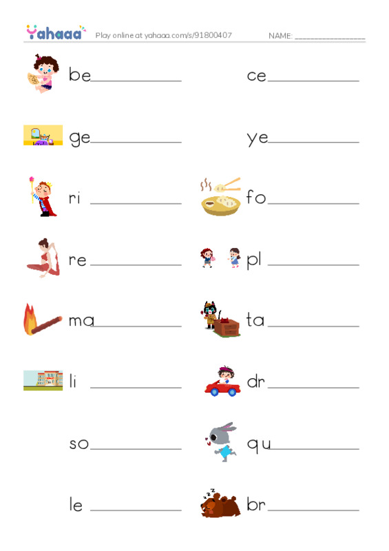 New Concept English Lesson 63-64 PDF worksheet writing row