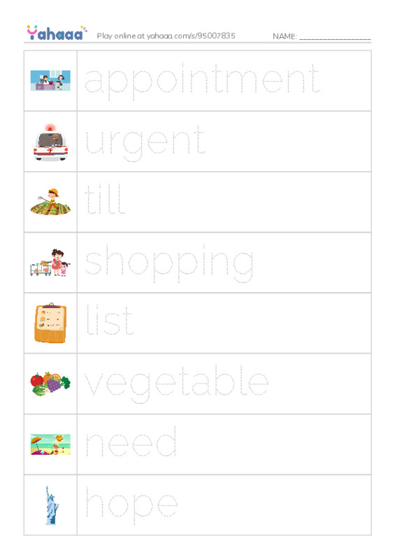 New Concept English Lesson 77-78 PDF one column image words