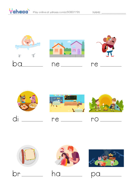 New Concept English Lesson 81-82 PDF worksheet to fill in words gaps