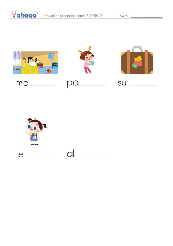 New Concept English Lesson 83-84 PDF worksheet to fill in words gaps