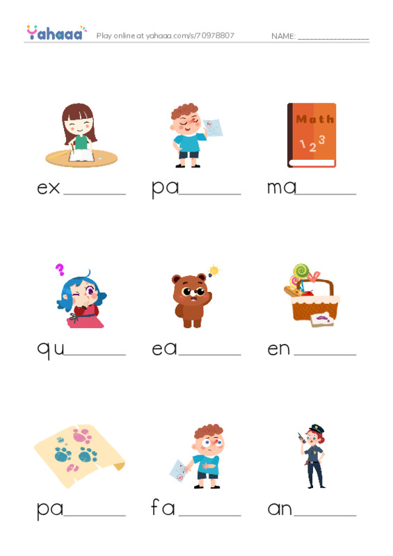 New Concept English Lesson 103-104 PDF worksheet to fill in words gaps