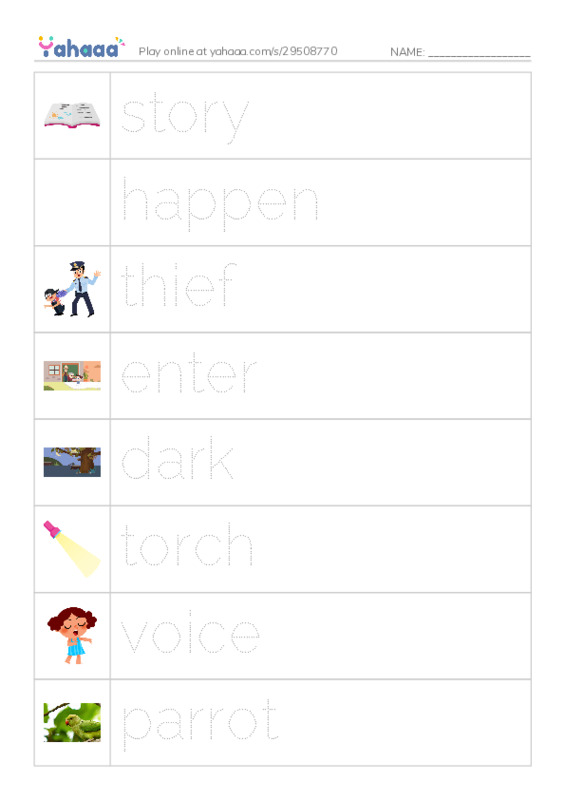 New Concept English Lesson 119-120 PDF one column image words