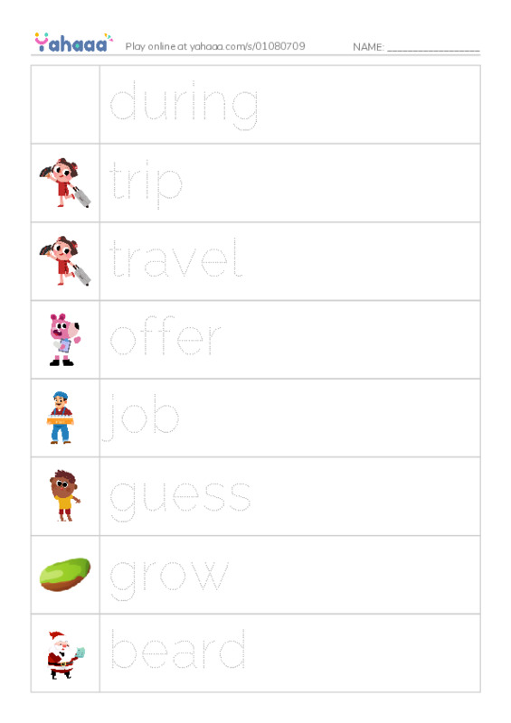 New Concept English Lesson 123-124 PDF one column image words
