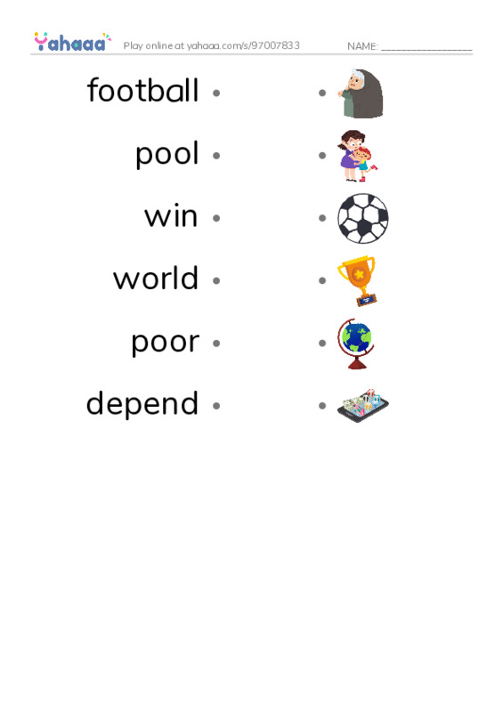 New Concept English Lesson 137-138 PDF link match words worksheet