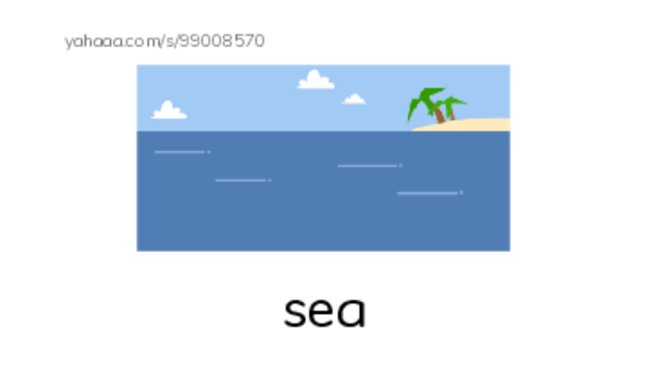 625 words to know in English: Nature 1 PDF index cards with images