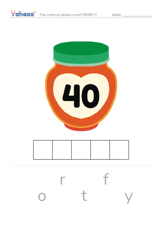 625 words to know in English: Numbers 3 PDF word puzzles worksheet