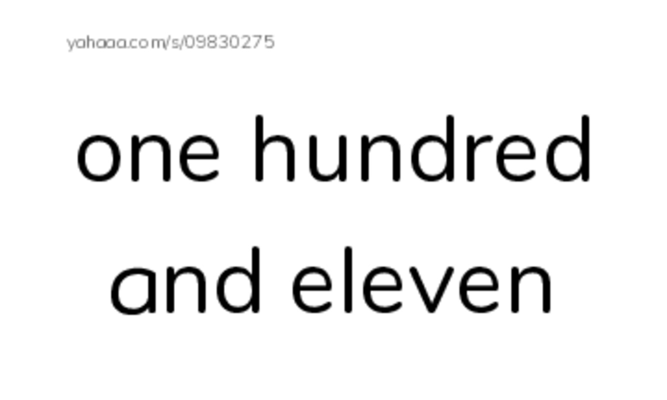 625 words to know in English: Numbers 5 PDF index cards with images