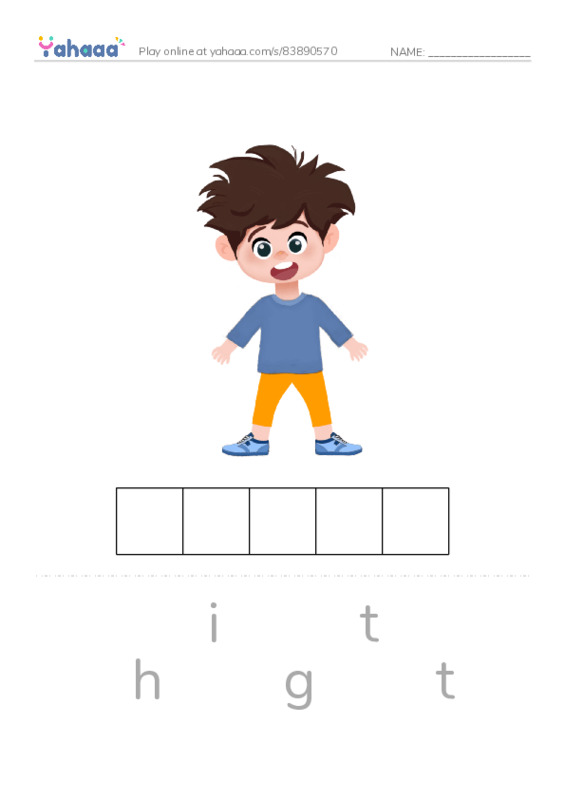 625 words to know in English: Adjectives 4 PDF word puzzles worksheet