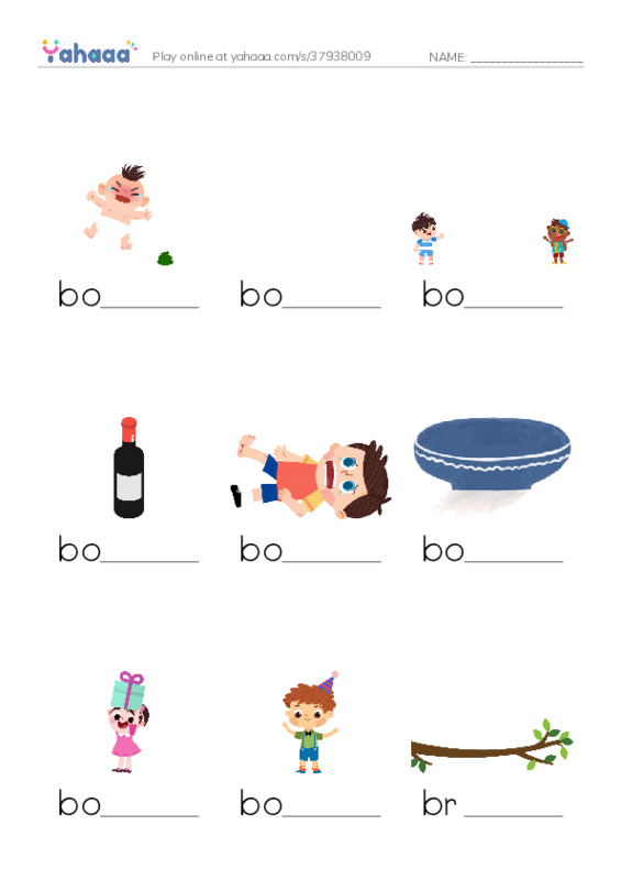 1000 basic English words: B 5 PDF worksheet to fill in words gaps