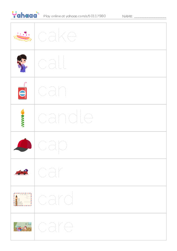 1000 basic English words: C 1 PDF one column image words
