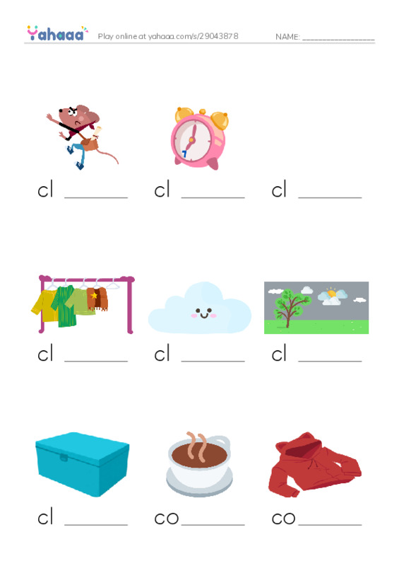1000 basic English words: C 4 PDF worksheet to fill in words gaps
