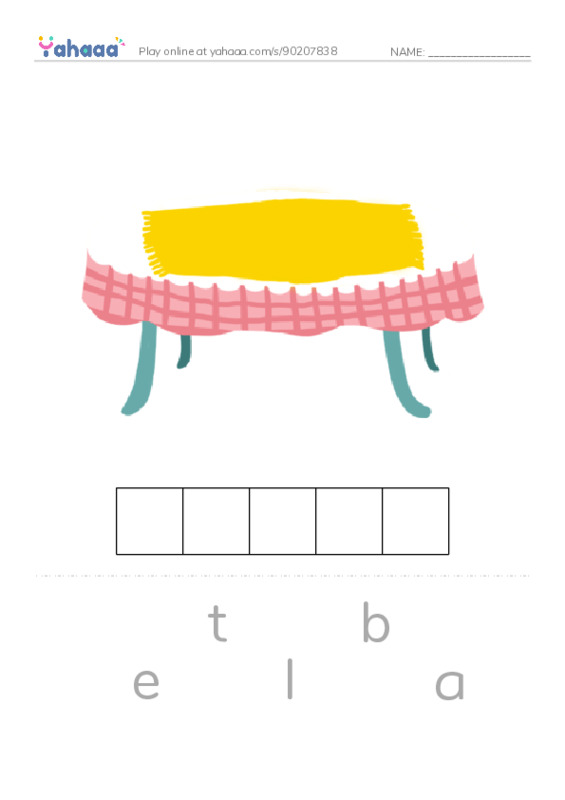 1000 basic English words: T 1 PDF word puzzles worksheet