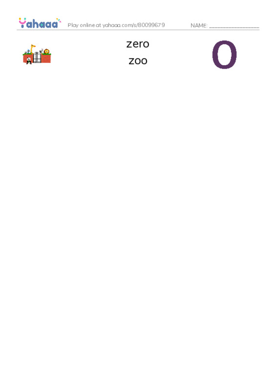 1000 basic English words: Z PDF three columns match words