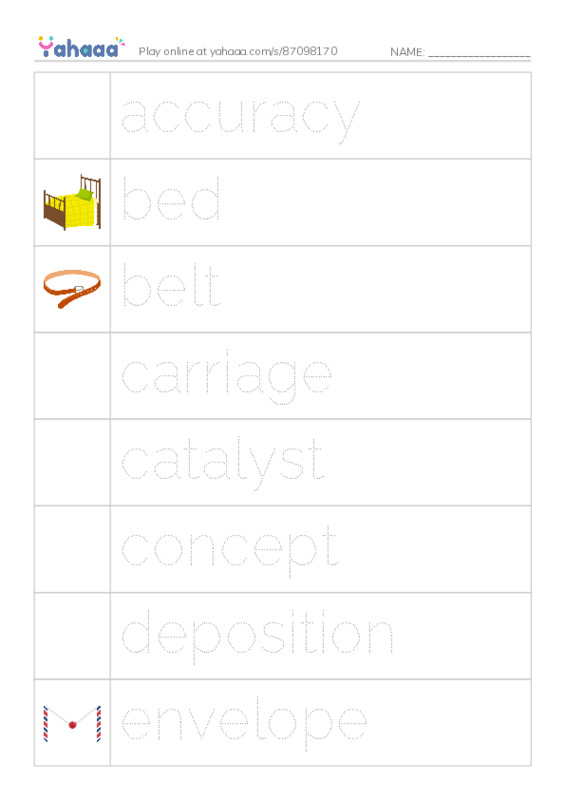 Common Nouns in English: 3d printing 1 PDF one column image words