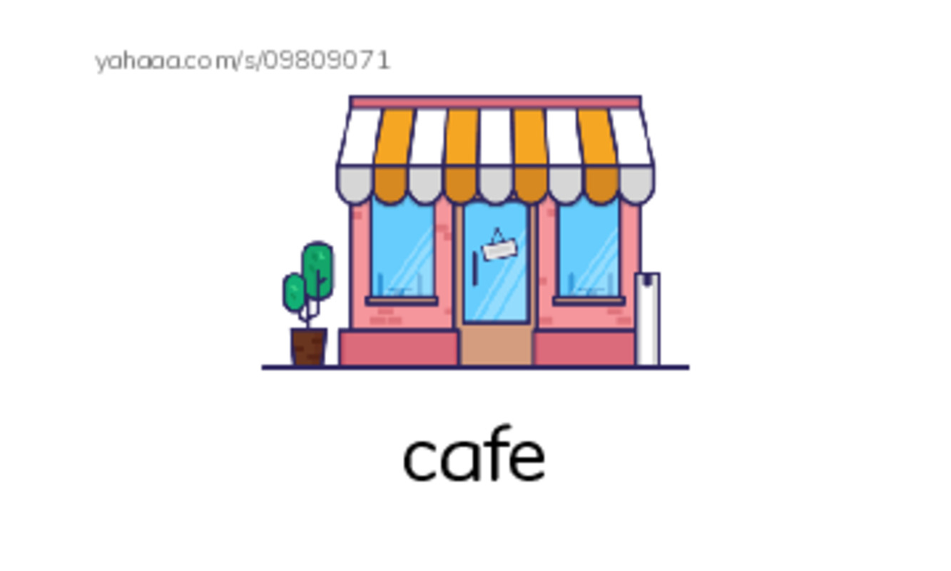 Common Nouns in English: buildings 2 PDF index cards with images
