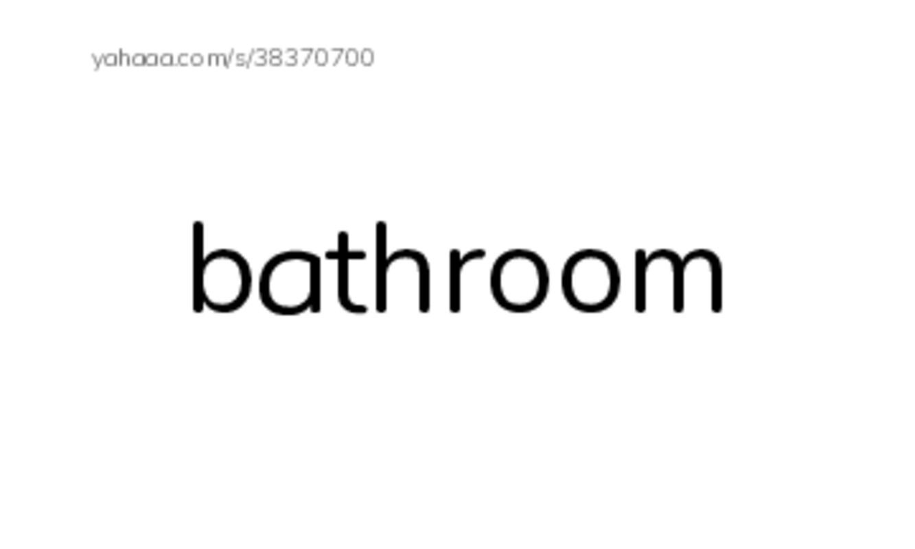 RAZ Vocabulary A: My House PDF index cards word only