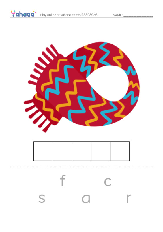 RAZ Vocabulary B: Winter Fun PDF word puzzles worksheet