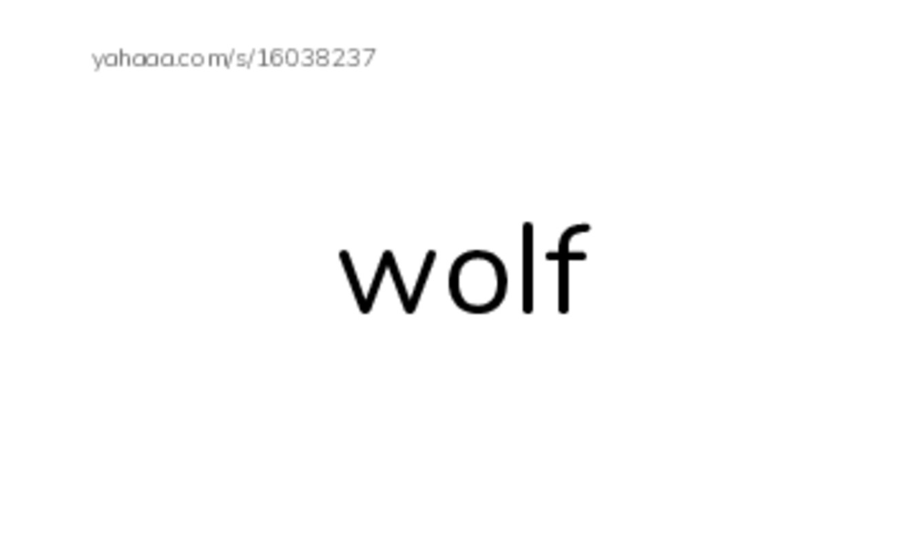 RAZ Vocabulary C: The Animals of Canada PDF index cards word only