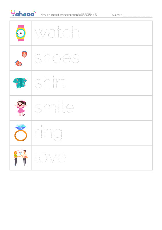 RAZ Vocabulary C: What Do I Wear PDF one column image words