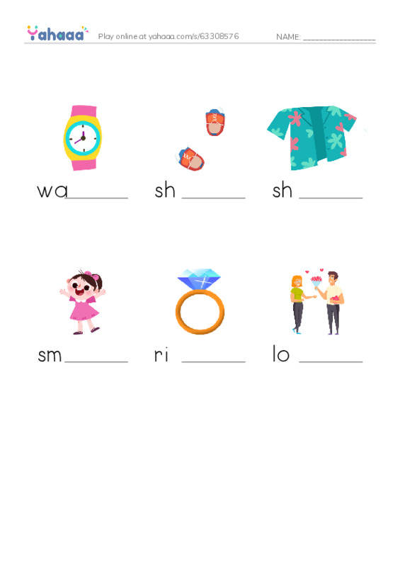 RAZ Vocabulary C: What Do I Wear PDF worksheet to fill in words gaps