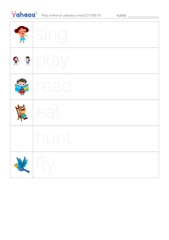 RAZ Vocabulary C: Who Who Who PDF one column image words