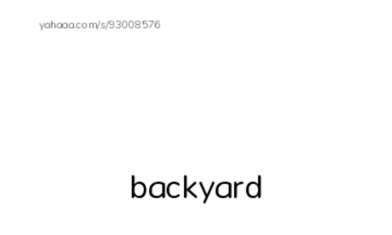 RAZ Vocabulary D: Backyard Camping PDF index cards with images
