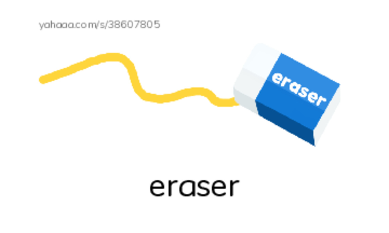 RAZ Vocabulary D: I Need An Eraser PDF index cards with images