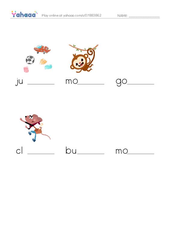 RAZ Vocabulary D: Sky High PDF worksheet to fill in words gaps