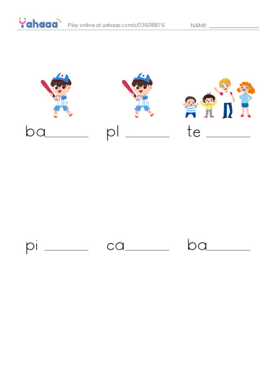 RAZ Vocabulary D: The Team PDF worksheet to fill in words gaps