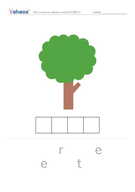 RAZ Vocabulary D: To the Woods PDF word puzzles worksheet