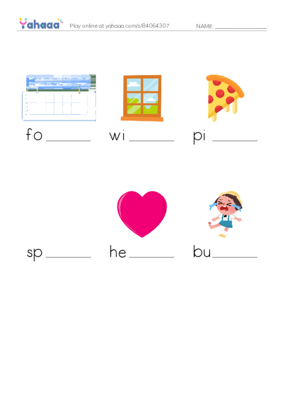 RAZ Vocabulary D: What Do You See PDF worksheet to fill in words gaps
