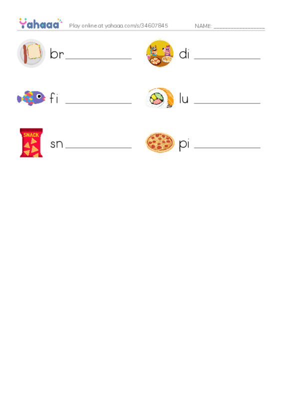 RAZ Vocabulary D: What PDF worksheet writing row