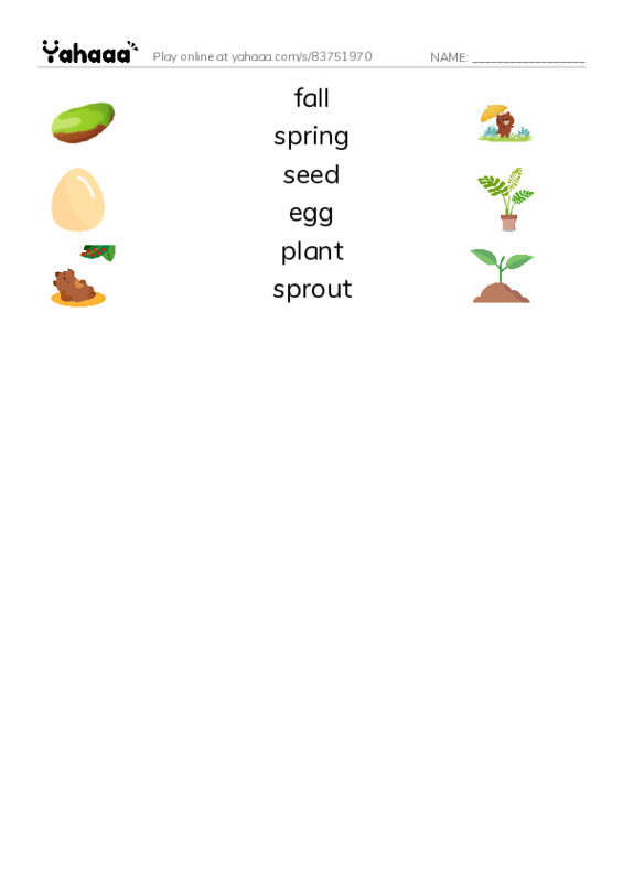 RAZ Vocabulary D: Who Runs Faster PDF three columns match words