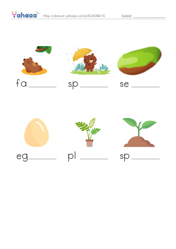 RAZ Vocabulary D: Who Runs Faster PDF worksheet to fill in words gaps