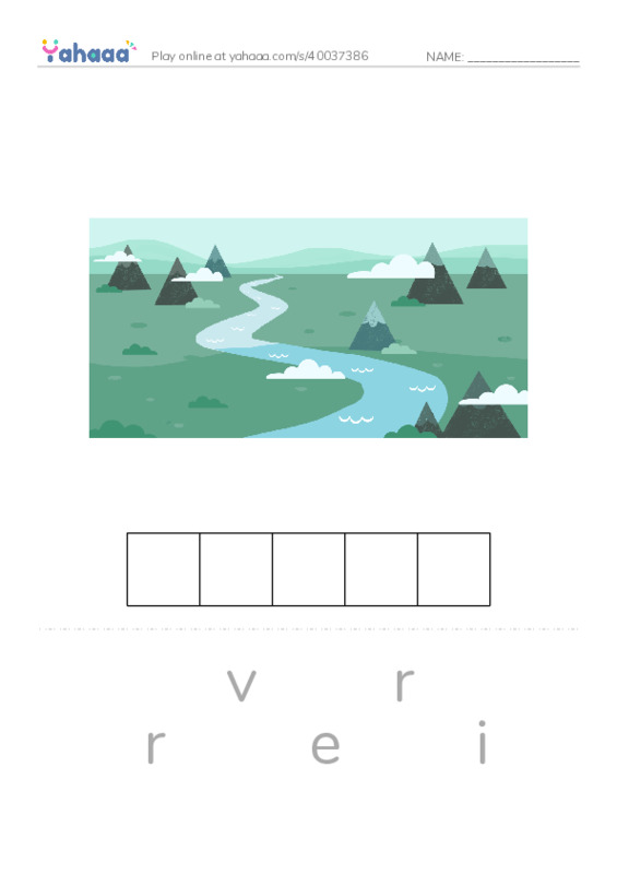 RAZ Vocabulary E: Country Animals PDF word puzzles worksheet