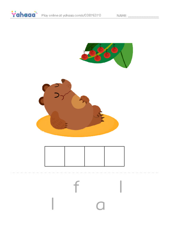 RAZ Vocabulary F: Changing Seasons PDF word puzzles worksheet
