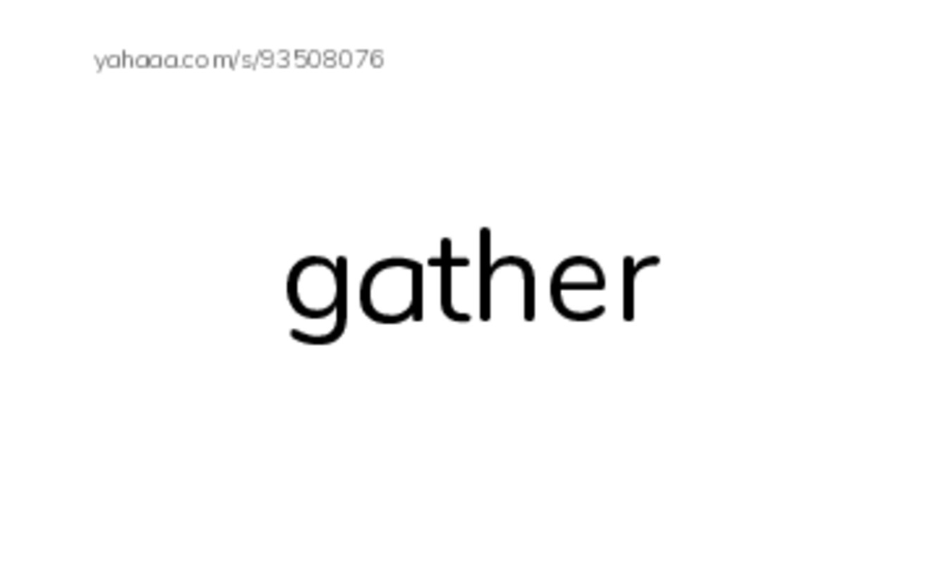 RAZ Vocabulary F: Gaggle Herd and Murder PDF index cards word only