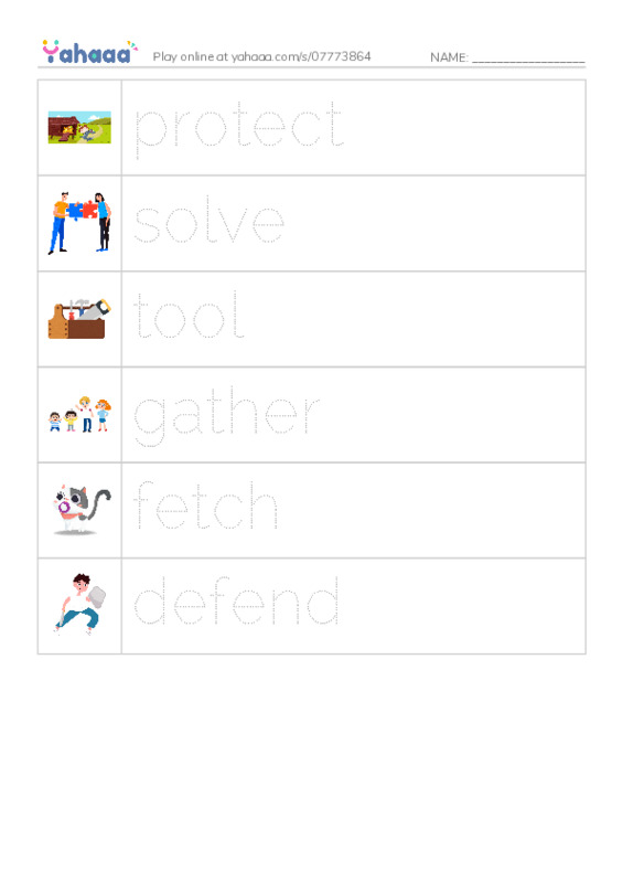 RAZ Vocabulary F: Smart Crows PDF one column image words