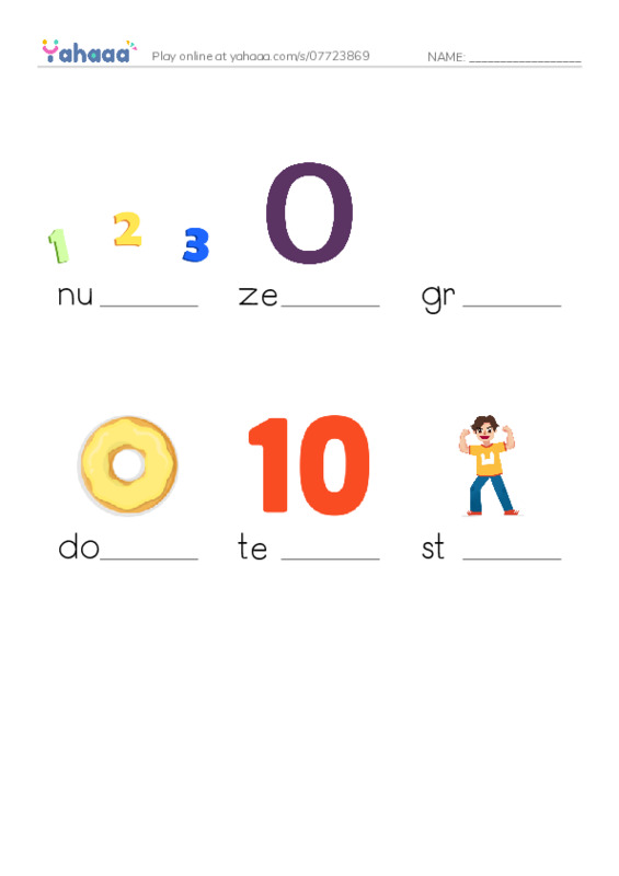 RAZ Vocabulary F: SuperZero PDF worksheet to fill in words gaps