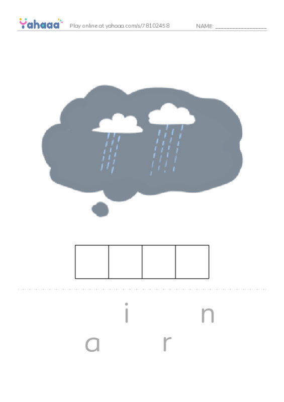 RAZ Vocabulary G: A Seed Grows1 PDF word puzzles worksheet