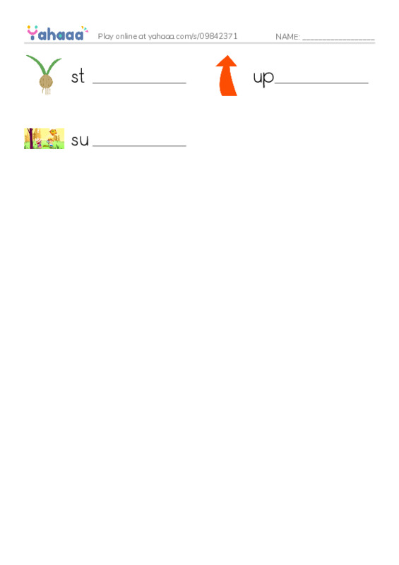 RAZ Vocabulary G: A Seed Grows2 PDF worksheet writing row
